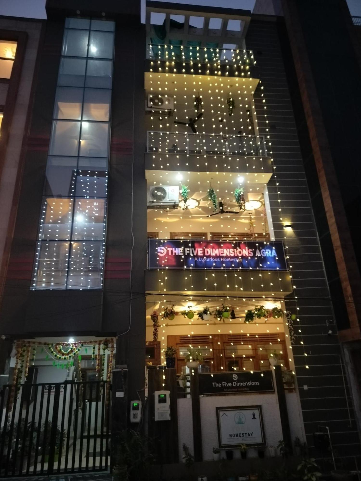 The Five Dimension Apartment Agra  Exterior photo