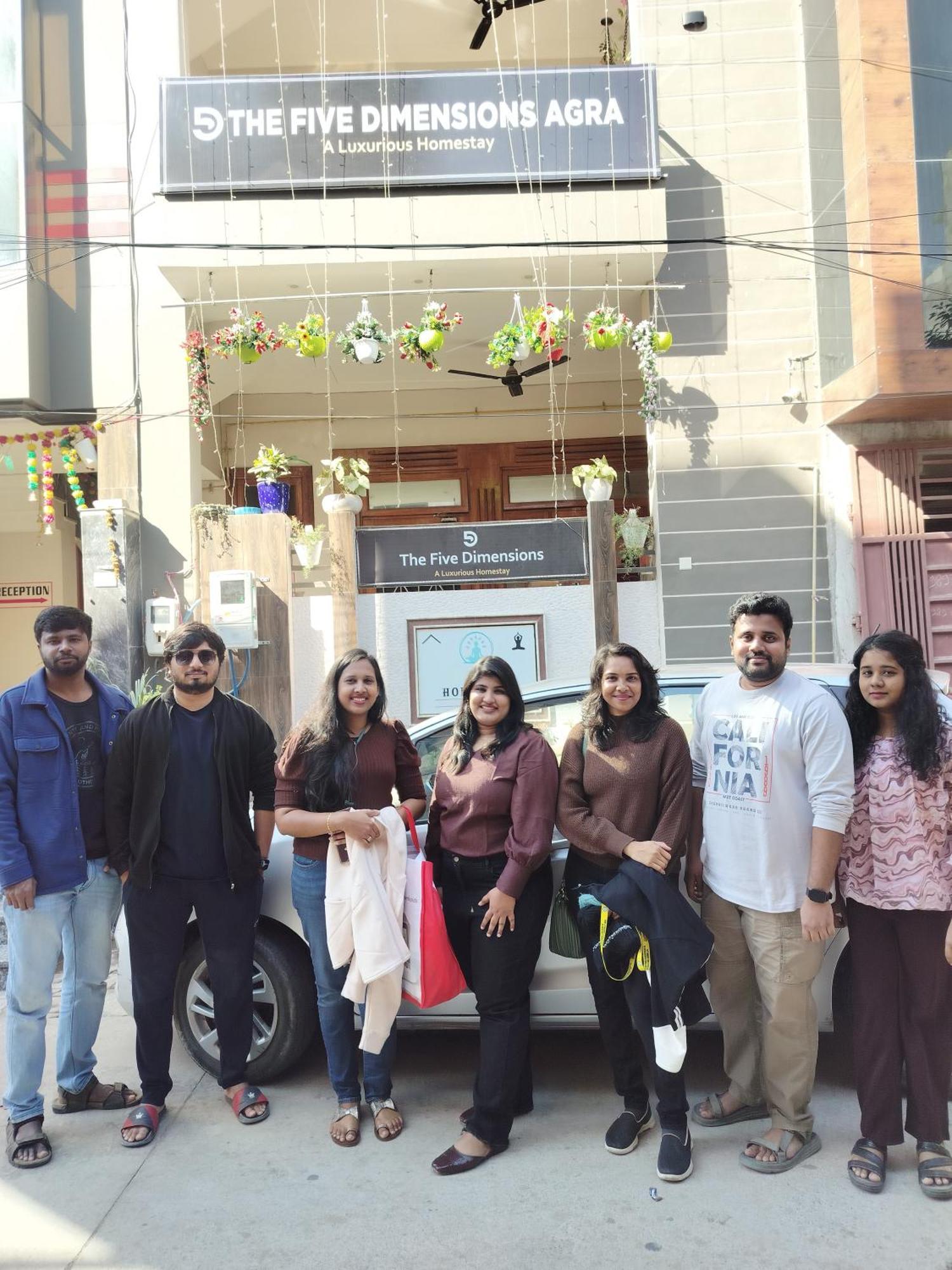 The Five Dimension Apartment Agra  Exterior photo